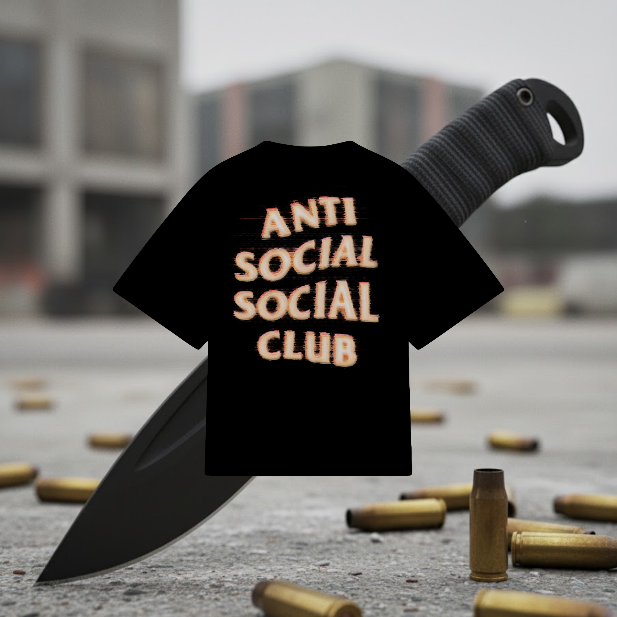 Playera Oversize ANTISOCIAL CLUB