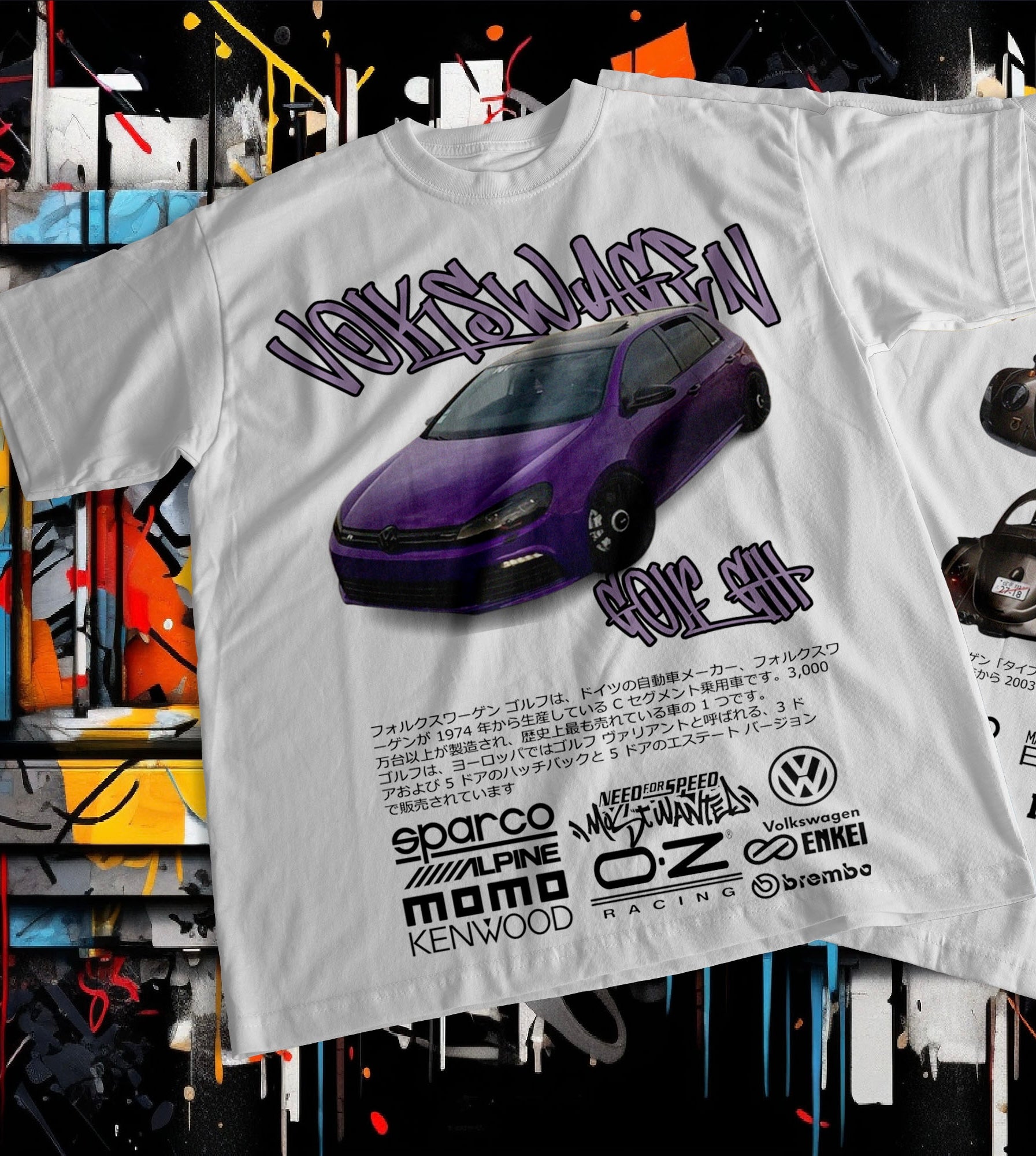 Playera OVERSIZE URBAN VOLKSWAGEN