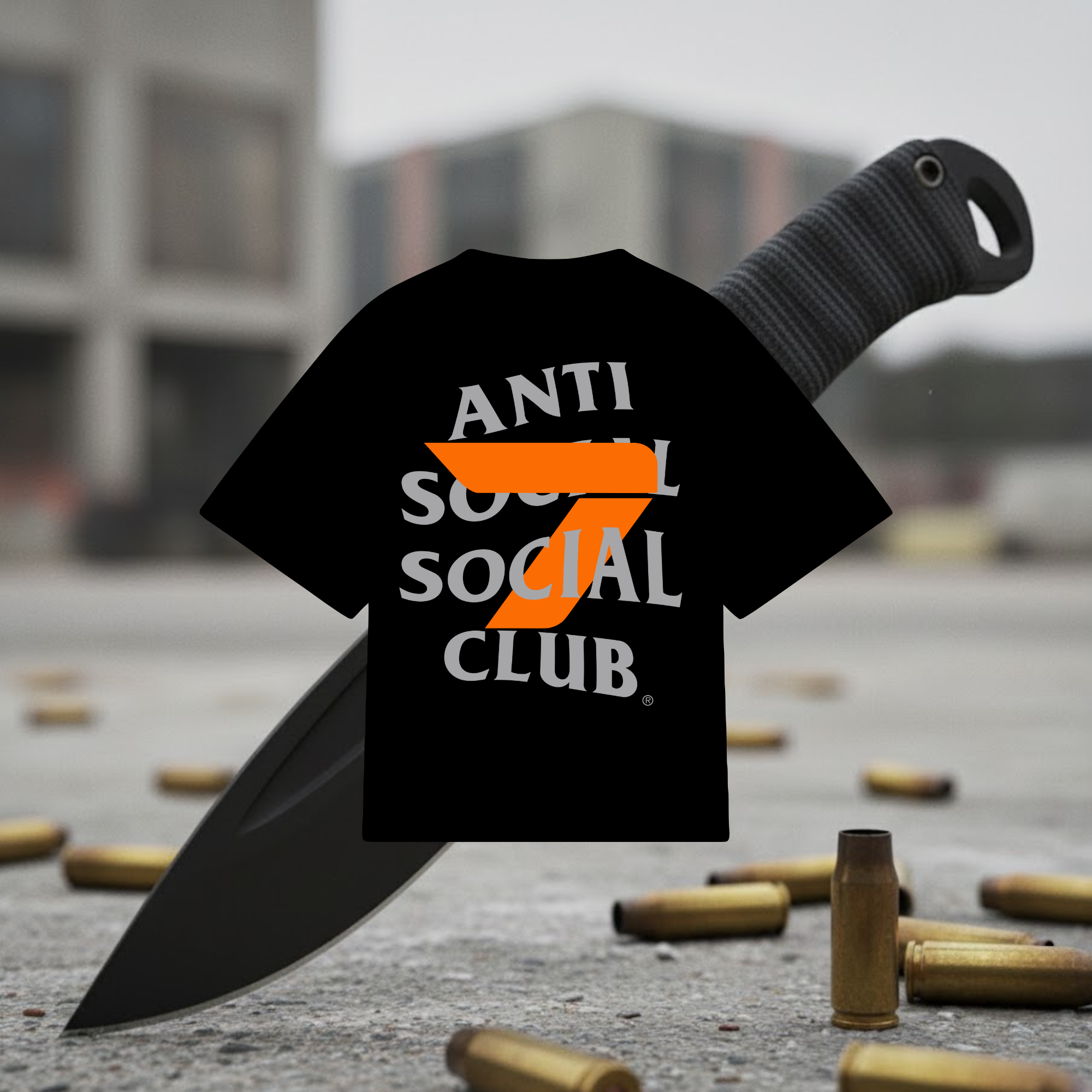 Playera Oversize ANTISOCIAL CLUB
