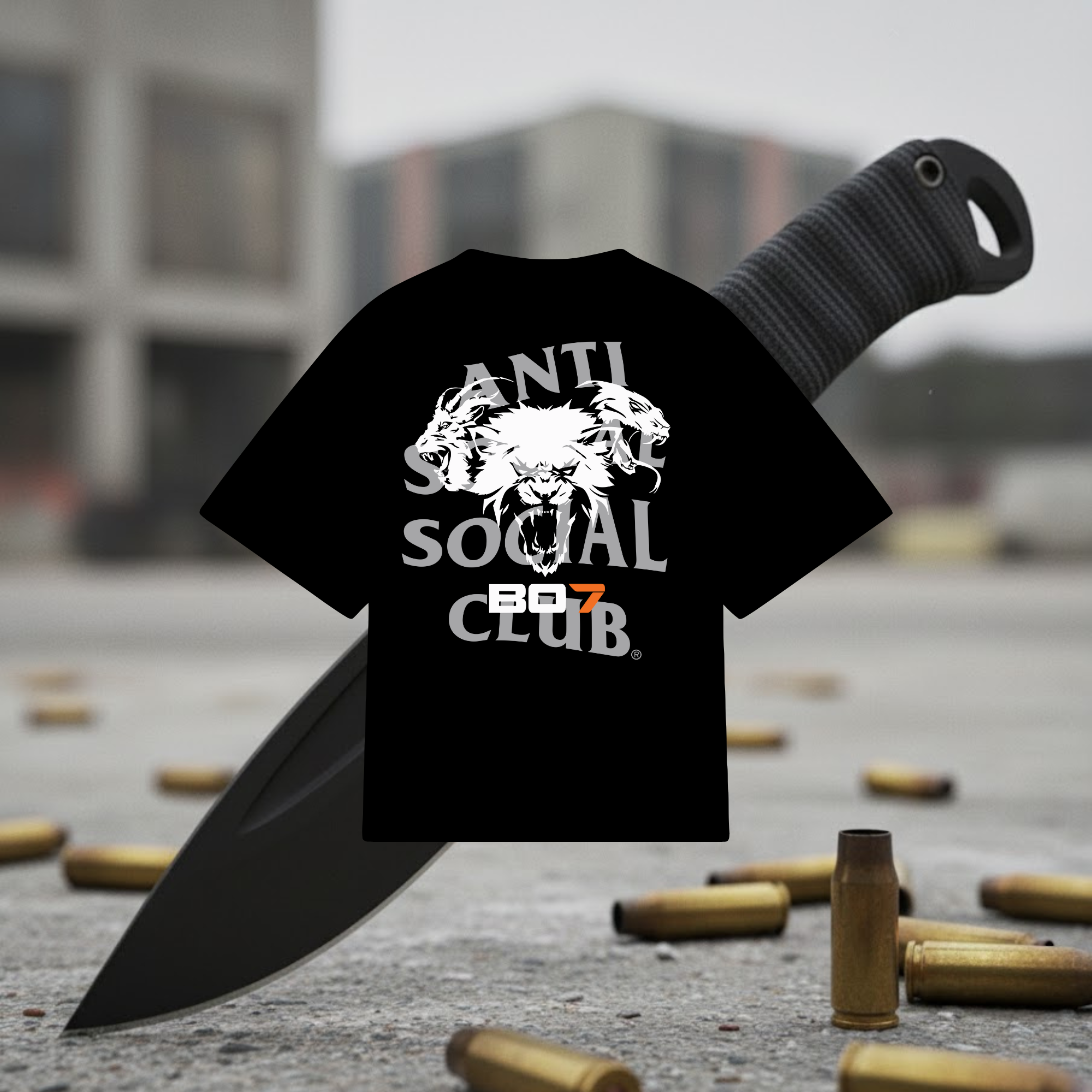 Playera Oversize ANTISOCIAL CLUB