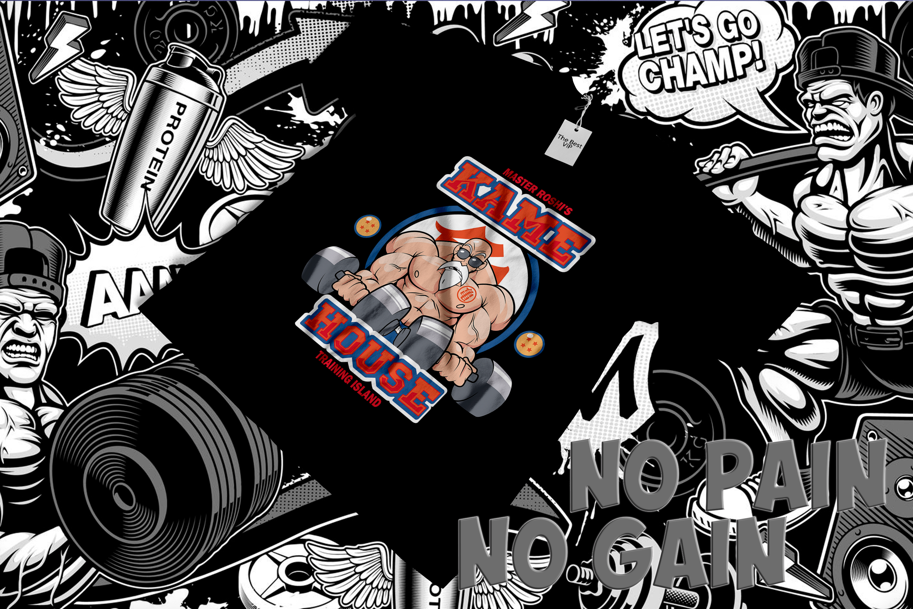 Playera OVERSIZE MASTER ROSHI´S