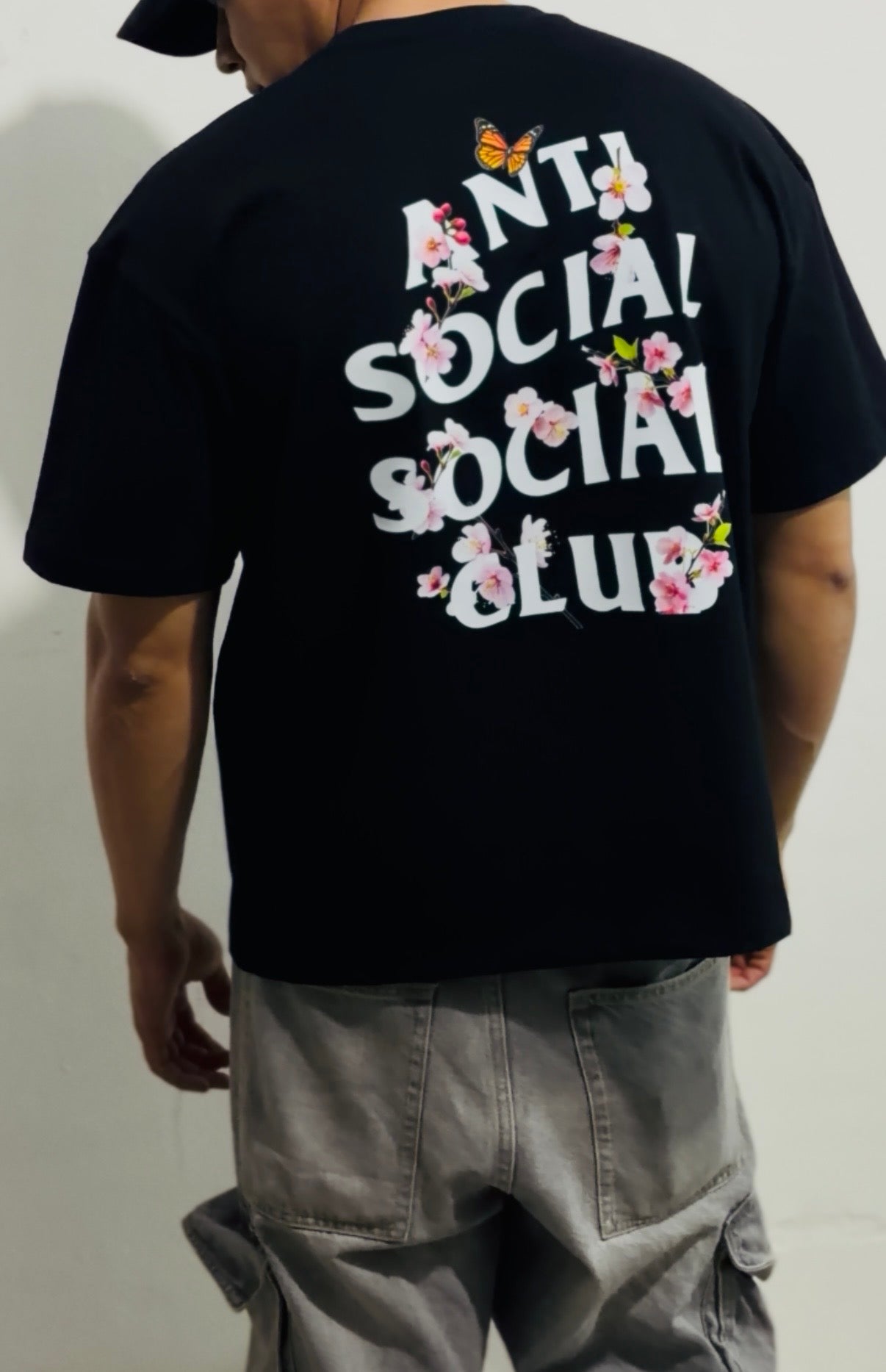 Playera Oversize Anti Social