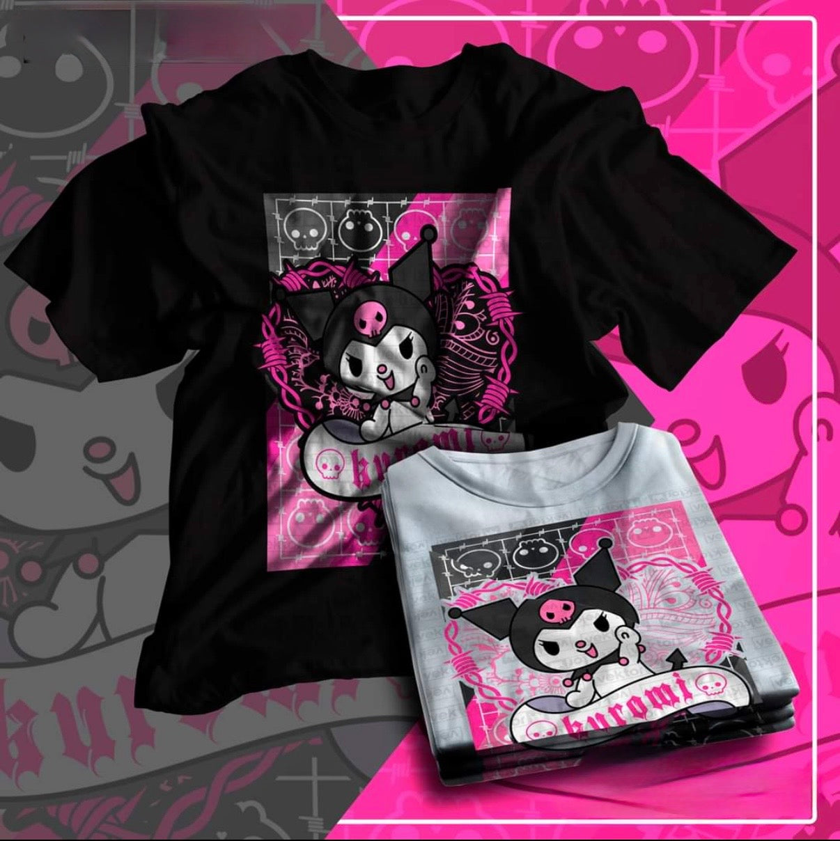 Playera Oversize KUROMI