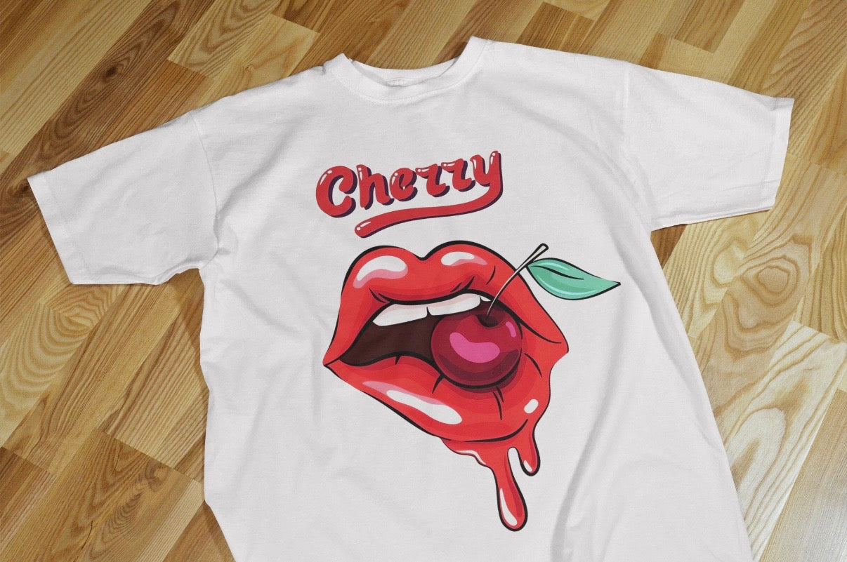 Playera Oversize CHERRY